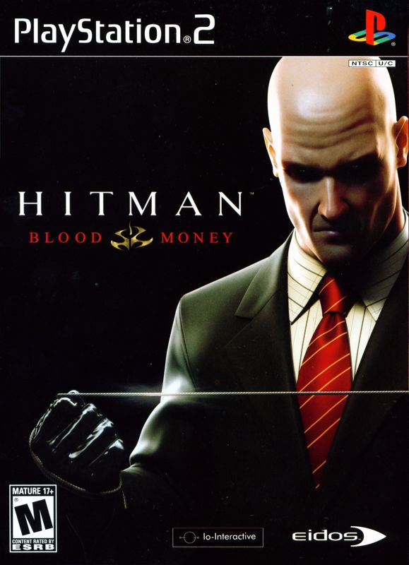 Hitman Blood Money box art for Playstation 2